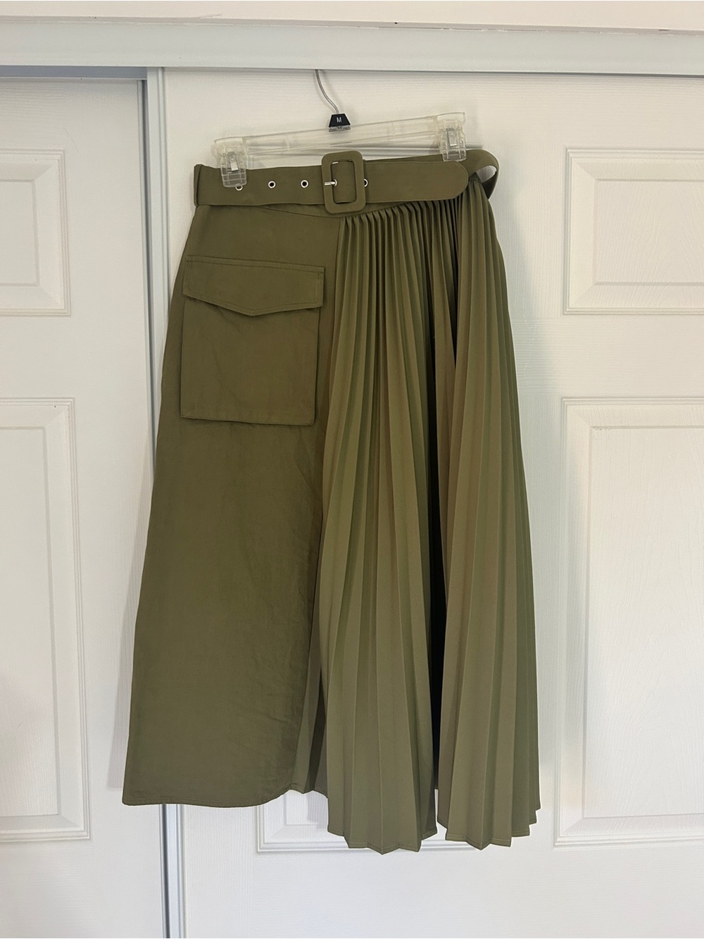 Mare Mare x Anthropologie Pleated Cargo Skirt